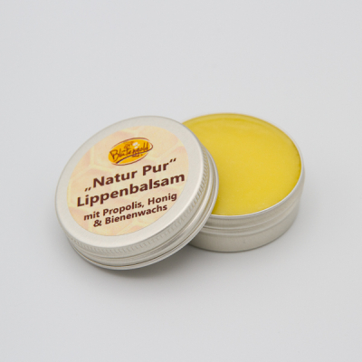 Lippenbalsam Dose offen