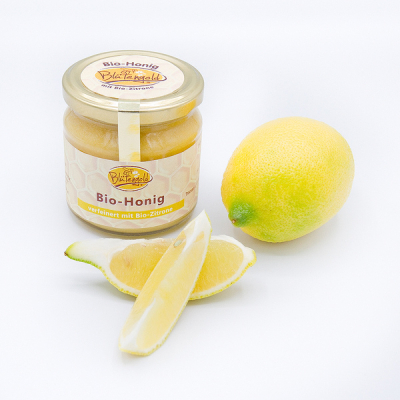 Honig mit Zitrone