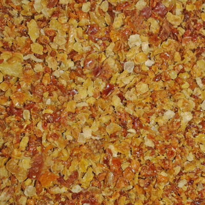 Propolis Granulat Nahaufnahme