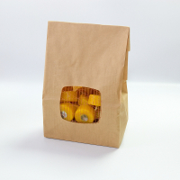 Kartonsack mit Teelichtern