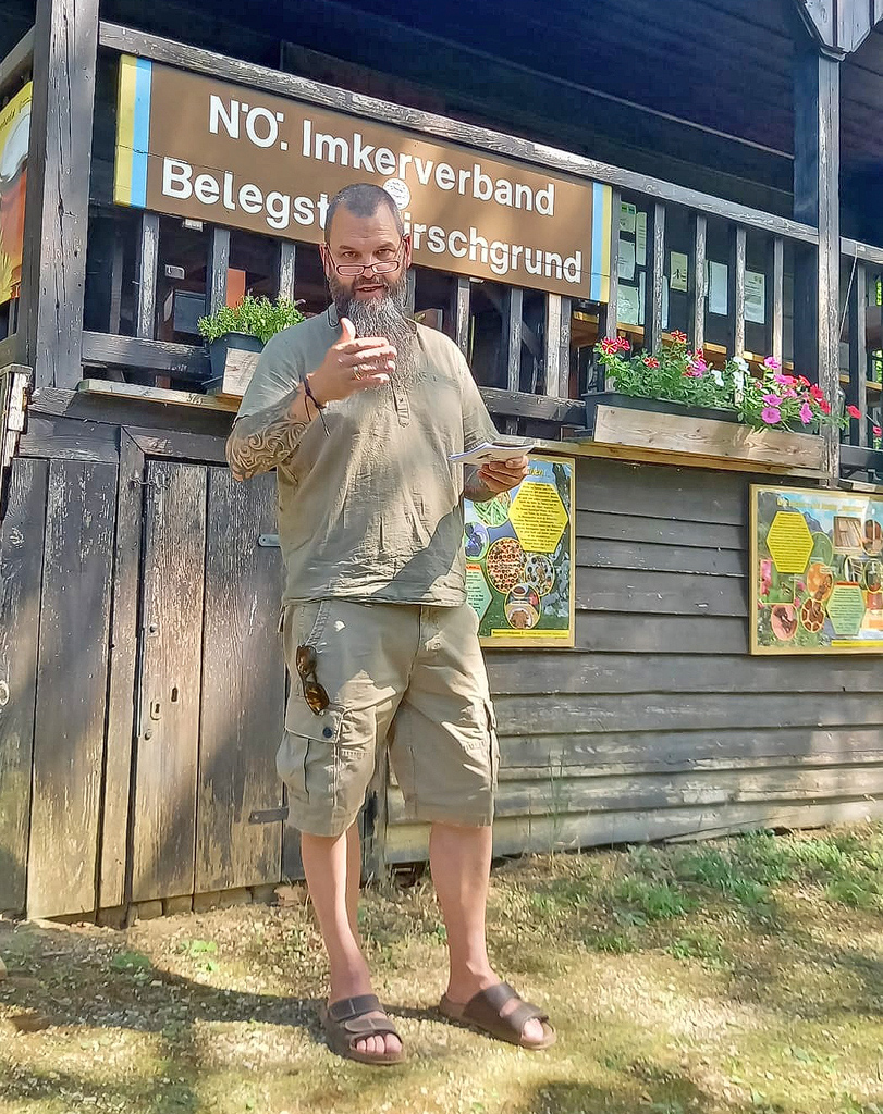 Vortrag Belegstellenfest Imkermeister Obendorfer