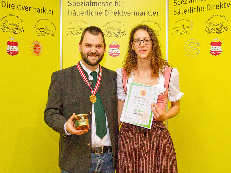 Auszeichnung Goldene Honigwabe