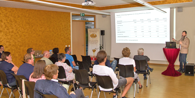 Vortrag Imkermeister Franz Obendorfer