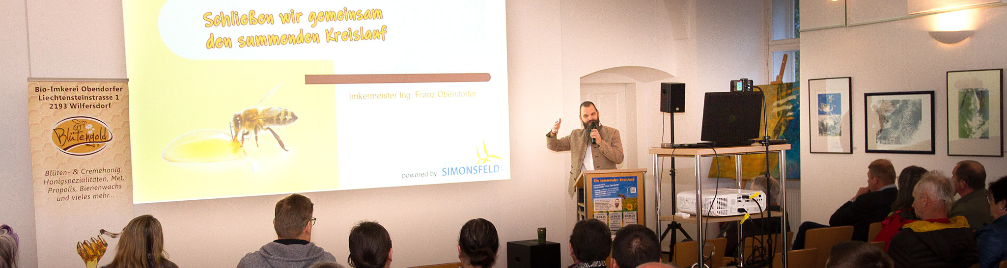 Vortrag Imkermeister Franz Obendorfer